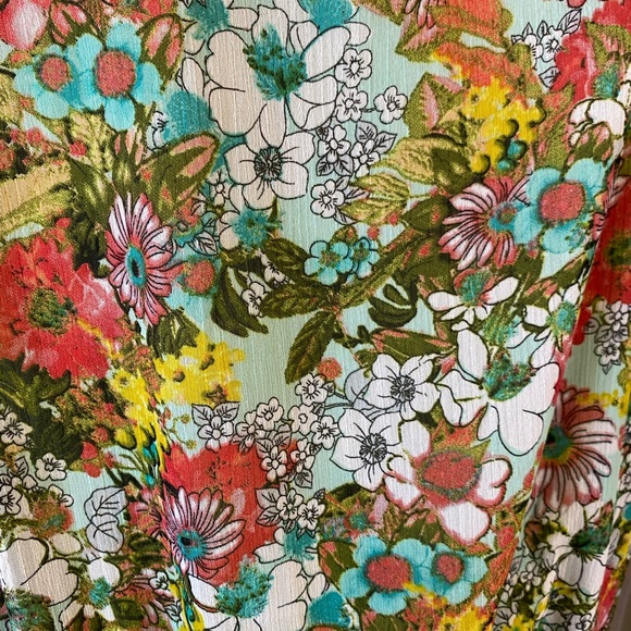 Emma and Michele floral print dress size 14 - Picture 3 of 7